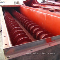 Screw conveyor for industrial cement